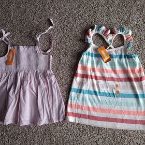 Gymboree Pink and Striped Kids Skirt Set New With Tags Size 10 Lot 2